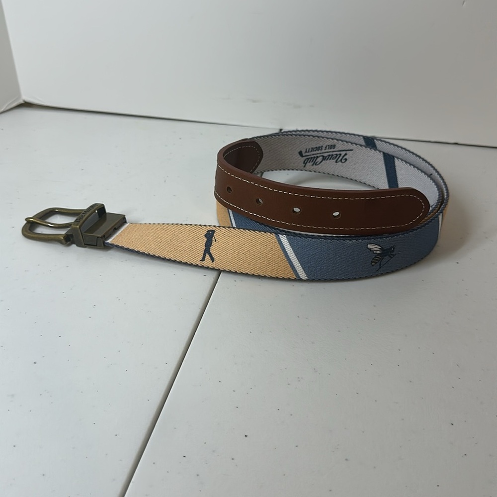 Doc Murphy, NewClub Golf Society reversible, customizable size belt. Gently worn